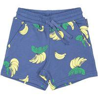 banana print baby shorts blue quality kids boys girls