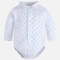 Baby boy exterior onesie with shirt-like collar Mayoral