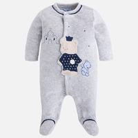 Baby boy pyjamas in velour Mayoral
