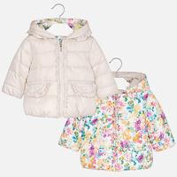 Baby girl reversible coat Mayoral