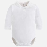 Baby girl exterior onesie with shirt-like collar Mayoral