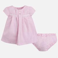 Baby girl short sleeve dress with knickers Mayoral