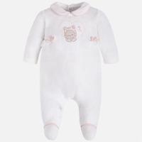 Baby girl winter velour pyjamas Mayoral