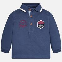 baby boy long sleeve polo shirt in rugby jersey mayoral