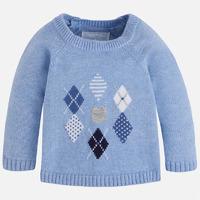 Baby boy jumper with jacquard drawing Mayoral