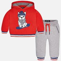 baby boy tracksuit with sweatshirt and trousers mayoral