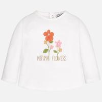 Baby girl long sleeve t-shirt with back ruffle Mayoral