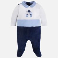 Baby boy long velour pyjamas Mayoral