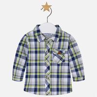 Baby boy checkered long sleeve shirt Mayoral