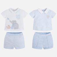 Baby boy shorts and short sleeve t-shirts Mayoral