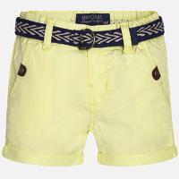 Baby boy chino shorts with belt Mayoral