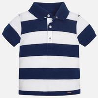 baby boy short sleeve striped polo mayoral