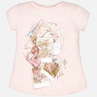 baby girl short sleeve t shirt photographs mayoral