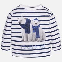 Baby boy long sleeve t-shirt with stipes Mayoral