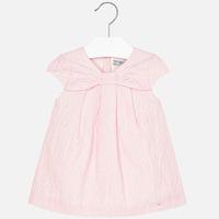 Baby girl short sleeve dress with pleat box Mayoral
