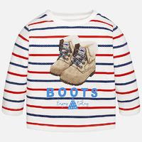 baby boy striped long sleeve t shirt mayoral