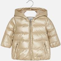 Baby girl pearly flat-woven coat Mayoral