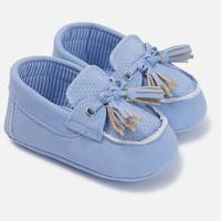 baby boy moccasin style shoes with punching mayoral