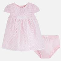 Baby girl short sleeve dress with knickers Mayoral