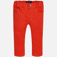 Baby bow twill long trousers Mayoral