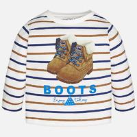 baby boy striped long sleeve t shirt mayoral