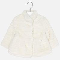 Baby girl faux fur coat Mayoral