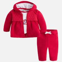 baby girl three piece tracksuit mayoral