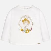 Baby girl brushed jersey long sleeve t-shirt Mayoral