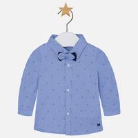 baby boy long sleeve shirt with bowtie mayoral