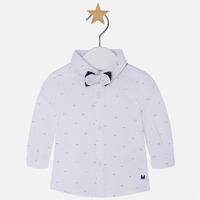 Baby boy long sleeve shirt with bowtie Mayoral