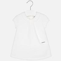 Baby girl short sleeve ponte knit dress Mayoral