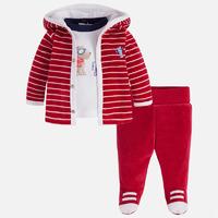 Baby boy tracksuit with trousers, t-shirt and jacket Mayoral