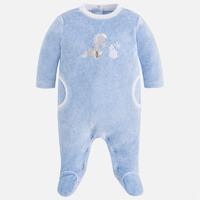 baby boy velour winter pyjamas mayoral