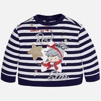 Baby girl striped sweatshirt Mayoral