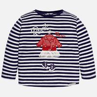 Baby girl striped long sleeve t-shirt Mayoral