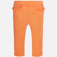 baby girl long trousers with pockets and ruffles mayoral