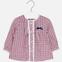 Baby girl checked blouse Mayoral