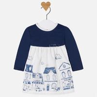 Baby girl ponte knit dress Mayoral