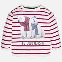 Baby boy long sleeve t-shirt with stipes Mayoral