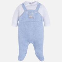 Baby boy overall style onesie Mayoral