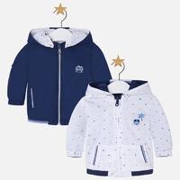 Baby boy reversible windbreaker with hood Mayoral