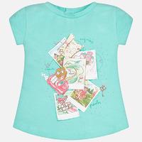 Baby girl short sleeve t-shirt photographs Mayoral