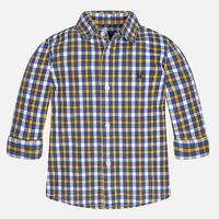 Baby boy checkered long sleeve shirt Mayoral