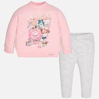 Baby girl set with leggings and sweatshirt Mayoral