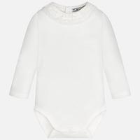 Baby girl exterior onesie with ruffled collar Mayoral