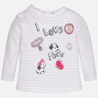 Baby girl long sleeve t-shirt with bow Mayoral