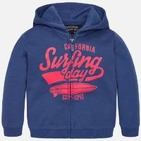 baby boy jacket surf print with hood mayoral