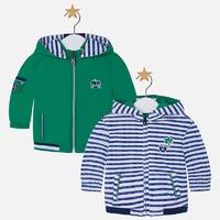 Baby boy reversible windbreaker with hood Mayoral