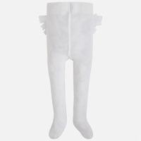 baby girl tights with ruffles mayoral