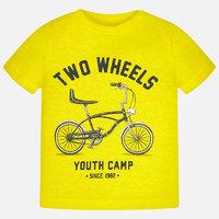 Baby boy short sleeve t-shirt bicycle print Mayoral